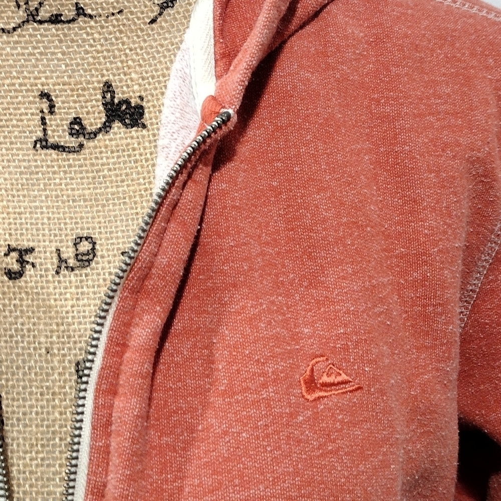 Quicksilver hoodie hooded jacket sweatshirt zipper - Picture 5 of 7
